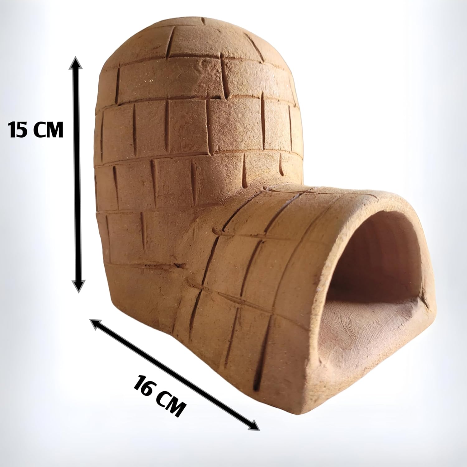 Terracotta Aquarium Decoration - Cottage Pod