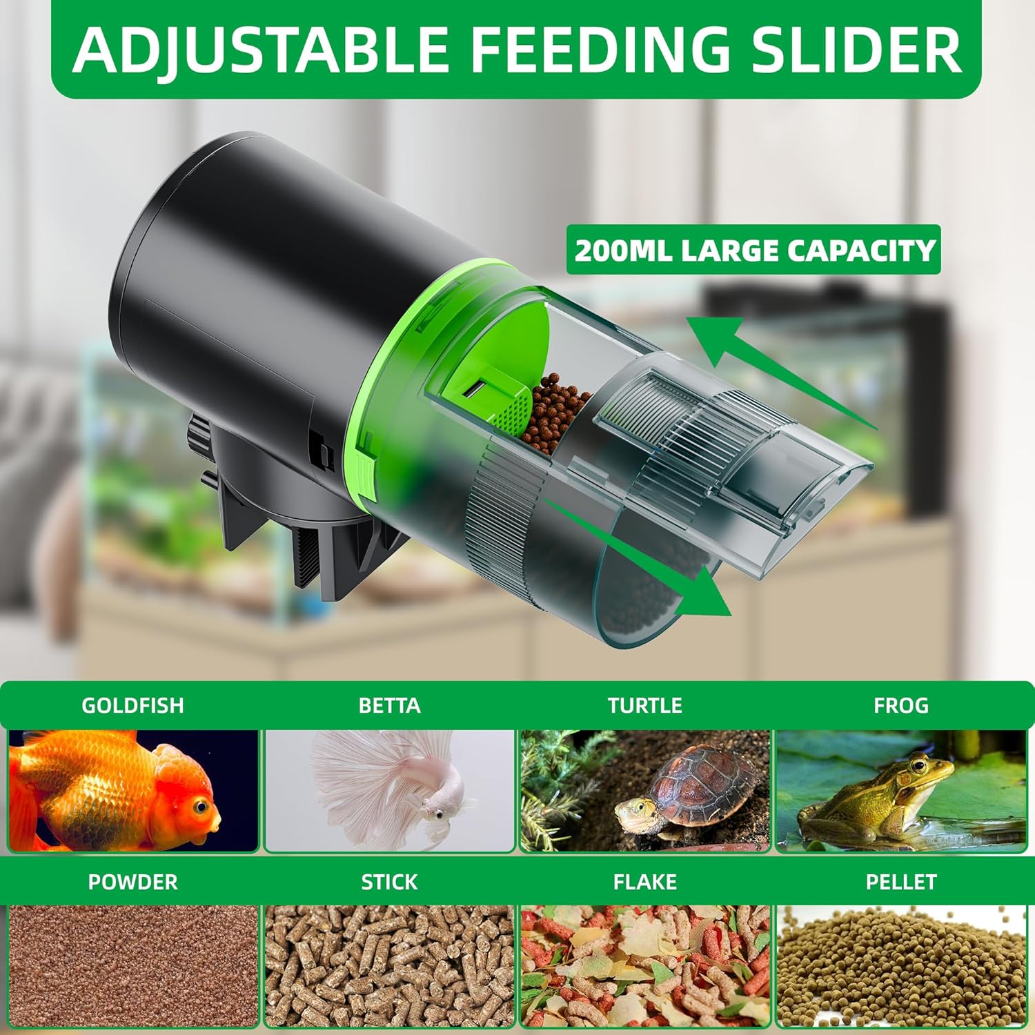 Aquarium Automatic Smart Fish Feeder | Premium Quality