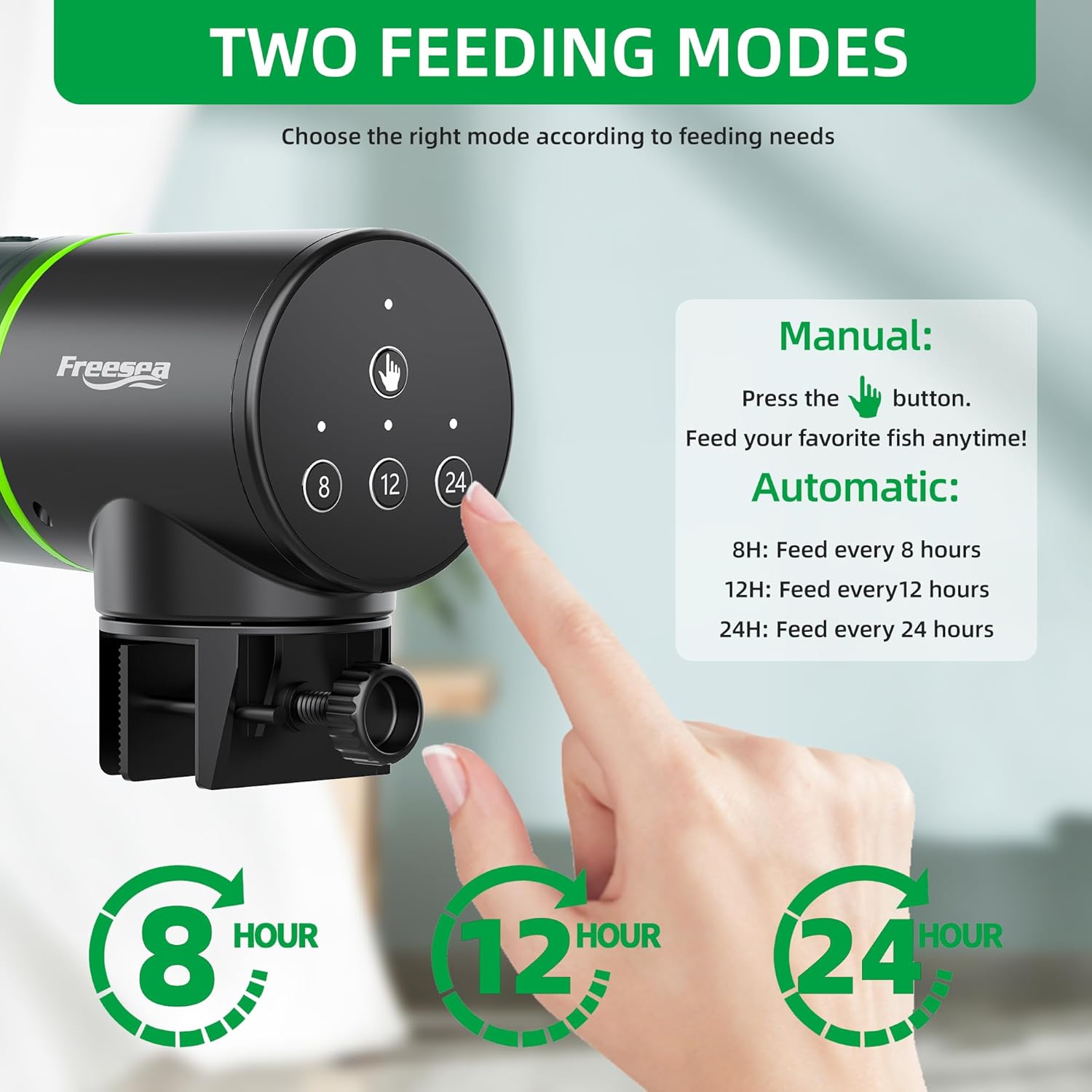 Aquarium Automatic Smart Fish Feeder | Premium Quality