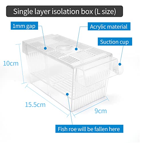 Aquarium Fish Breeding Box | Isolation Box For Fish (Double)