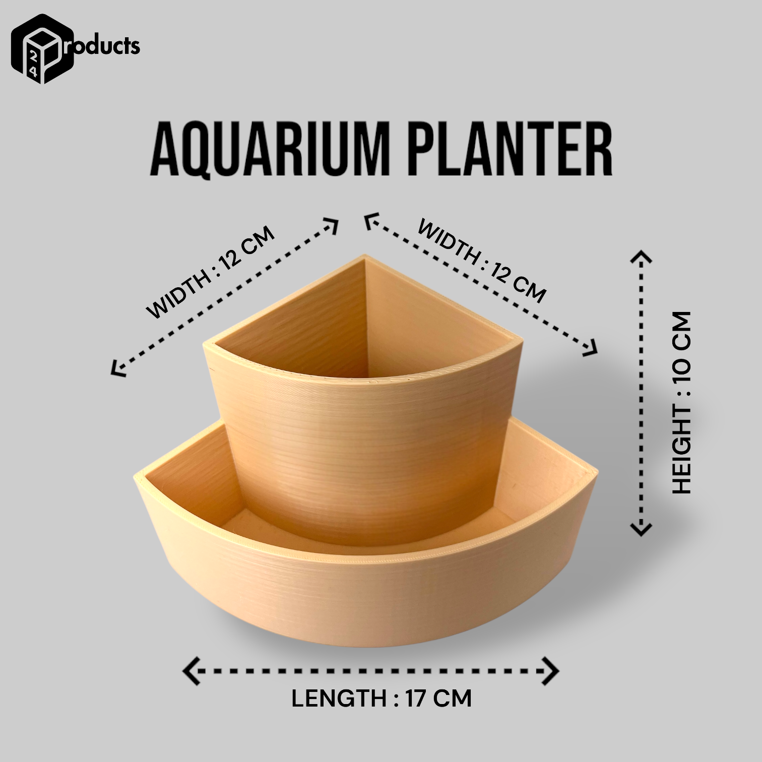 Multi-Level Aquarium Planter