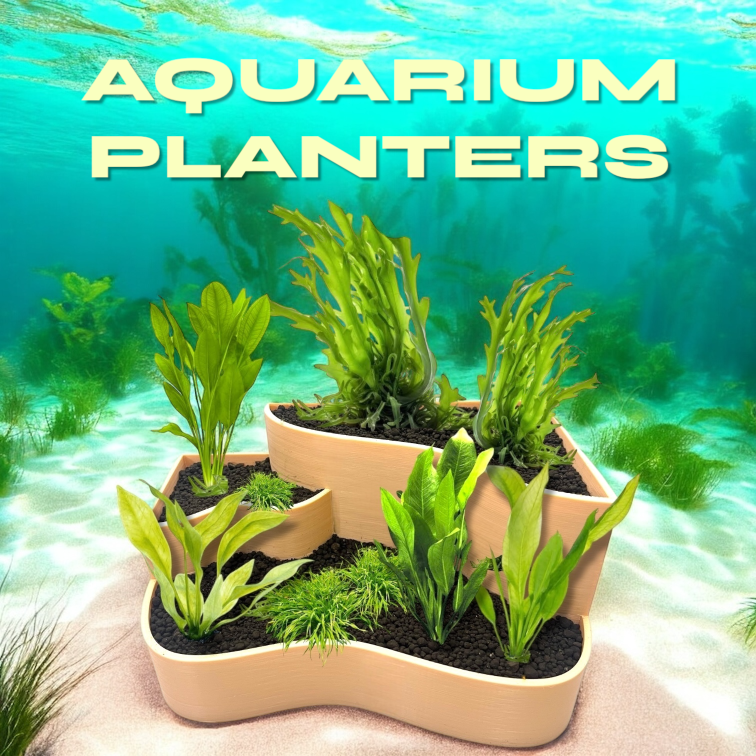 Multi-Level Aquarium Planter