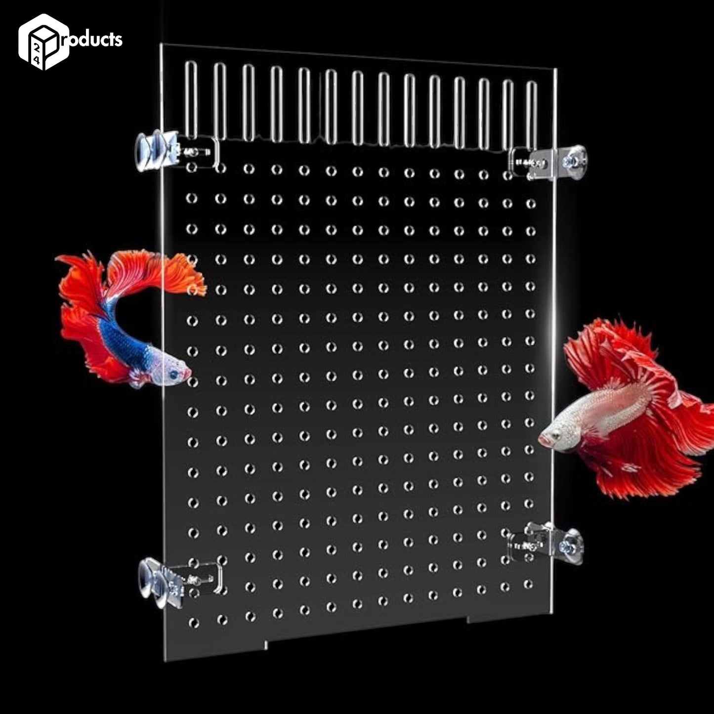 Aquarium Divider with Suction Cups