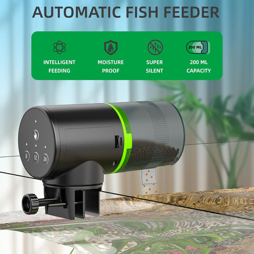 Aquarium Automatic Smart Fish Feeder | Premium Quality