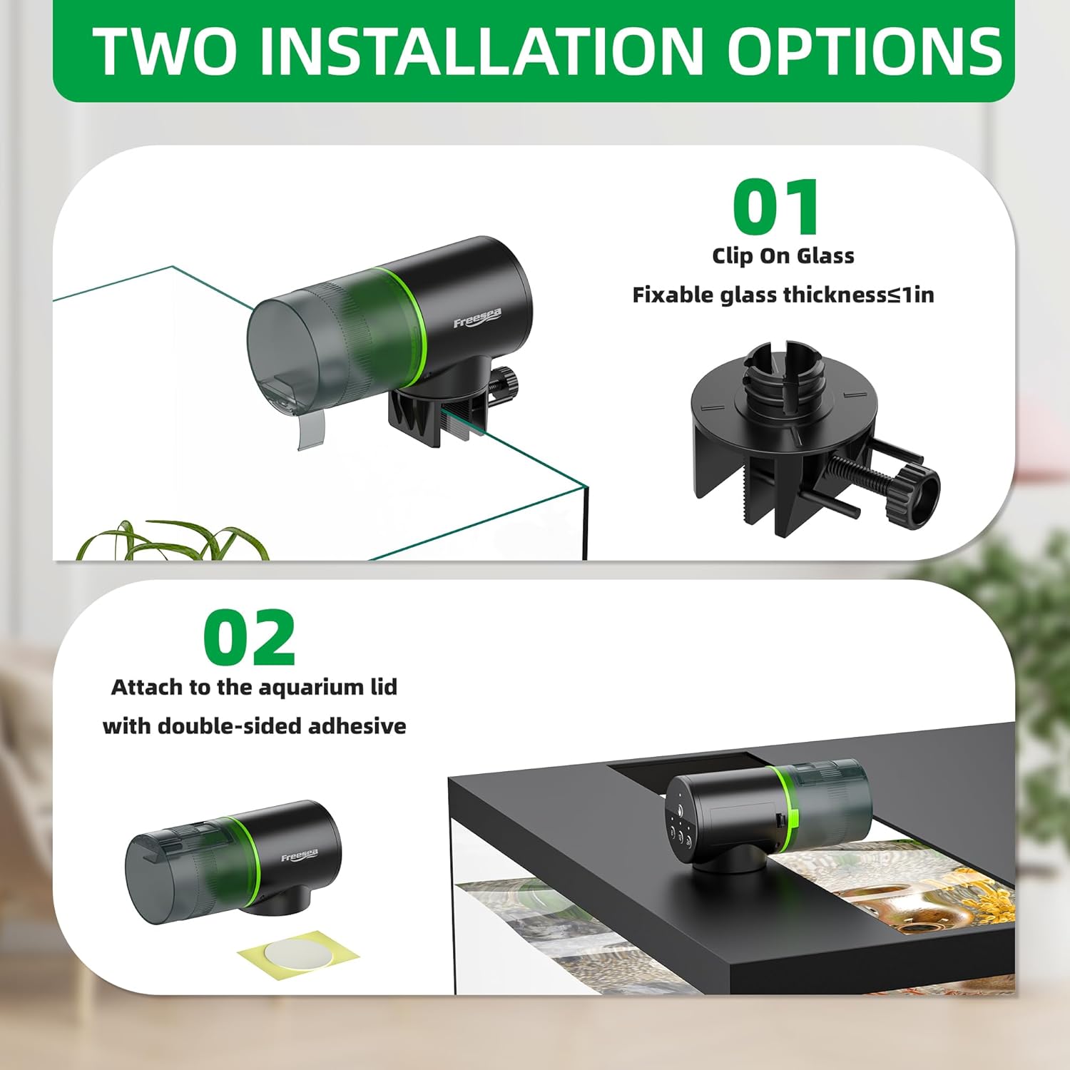Aquarium Automatic Smart Fish Feeder | Premium Quality